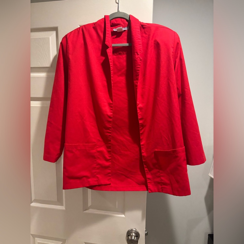 Separate Editions Red Blazer Jacket ❤️ (Size 12)